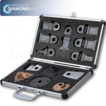 13 Piece Sonicrafter Starter Kit Accessory Collection WITHOUT Aluminum Case 